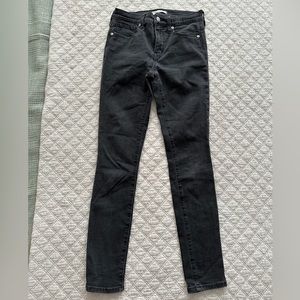 Madewell high waist skinny jeans